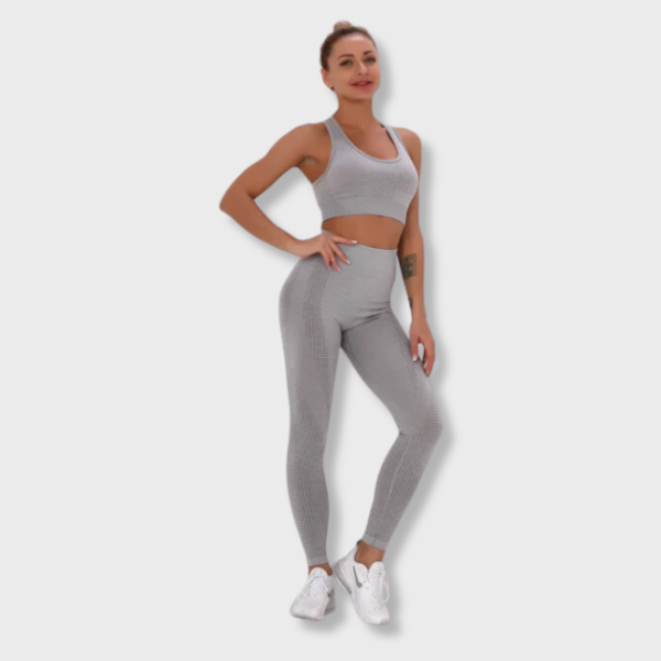 Women Seamless Yoga Set Gym Workout Clothes for Female Push Up Bra High Waist Leggings Sexy Fitness Sportswear Sports Suits