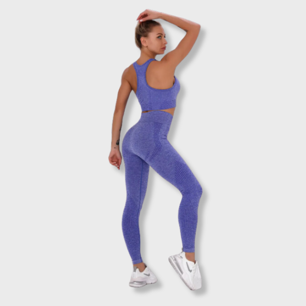 Women Seamless Yoga Set Gym Workout Clothes for Female Push Up Bra High Waist Leggings Sexy Fitness Sportswear Sports Suits