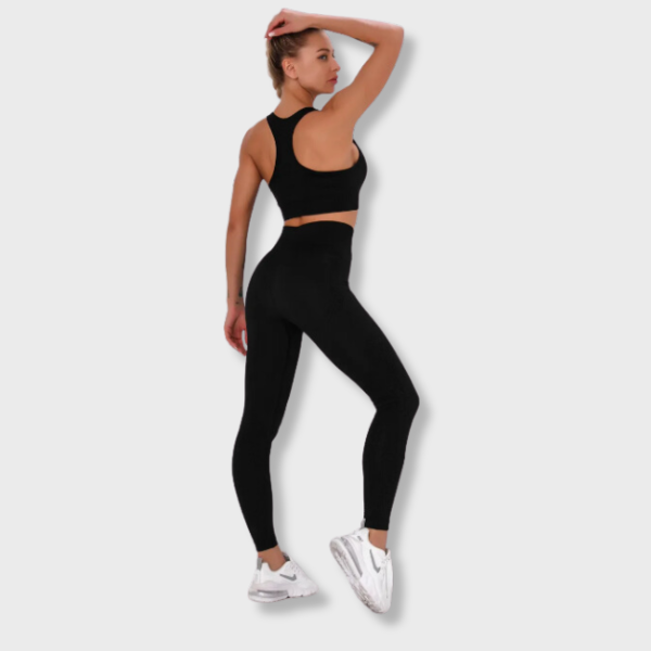 Women Seamless Yoga Set Gym Workout Clothes for Female Push Up Bra High Waist Leggings Sexy Fitness Sportswear Sports Suits