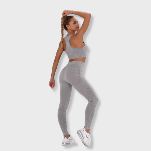 Women Seamless Yoga Set Gym Workout Clothes for Female Push Up Bra High Waist Leggings Sexy Fitness Sportswear Sports Suits