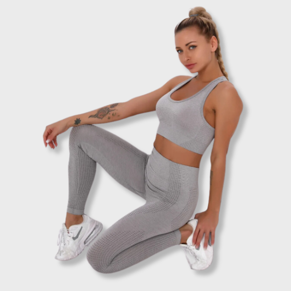 Women Seamless Yoga Set Gym Workout Clothes for Female Push Up Bra High Waist Leggings Sexy Fitness Sportswear Sports Suits